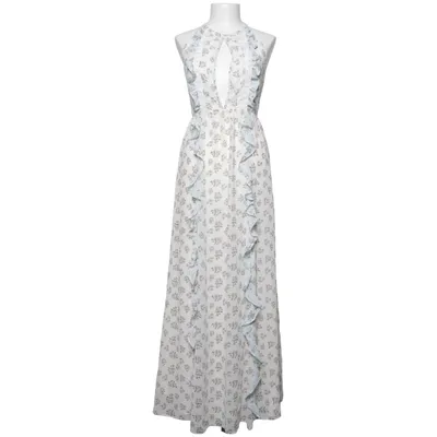 Robe longue (Blanc, Bleu, Multicolore) de True Decadence Polyester