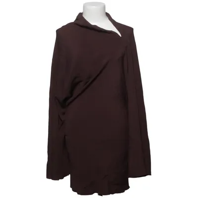 Robe (Marron) de Rick Owens Acétate, Soie