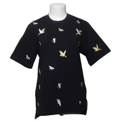 T-shirt (Zwart) van Thom Browne Katoen, Cupro