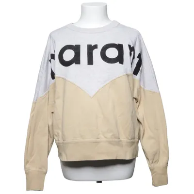 Collegetröja (Beige, Grå) från Isabel Marant Étoile Bomull, Polyamid, Återvunnen polyester