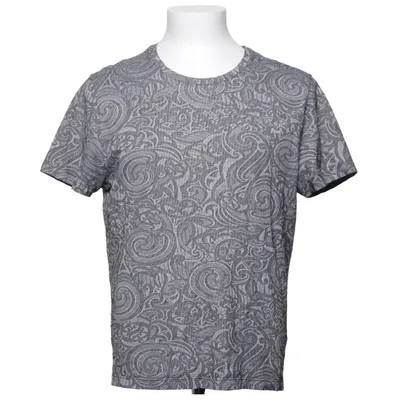 T-shirt (Grau, Schwarz) von Versace Collection Baumwolle