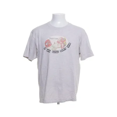 Långärmad t-shirt (Grå) från Supreme Bomull, Polyester