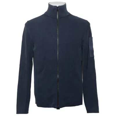 Strickjacke (Blau) von C.P. Company Baumwolle
