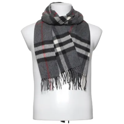 Scarf (Gray, Black, White) from Burberry Cashmere