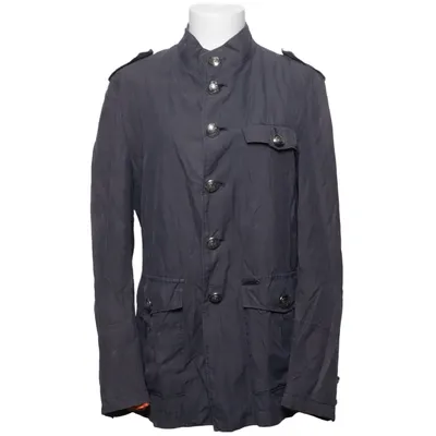 Veste (Gris) de Thomas Burberry Coton, Cupro, Polyester