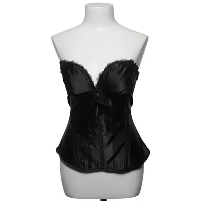Corset (Noir) de Vaacodor Coton, Élasthane, Polyester