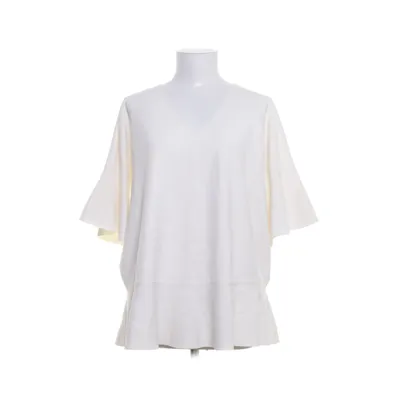 Peplumtopp (Vit) från Valentino Polyester, Viskos