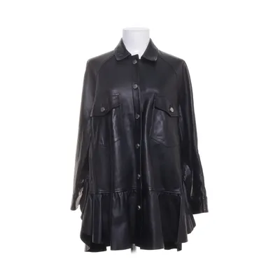 Läderjacka (Svart) från Red Valentino Bomull, Skinn
