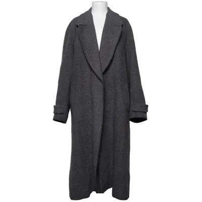 Coat (Gray) from Kenzo Homme Mohair, Polyamide, Wool