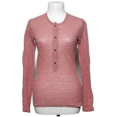 Henley Shirt (Rot) von Isabel Marant Étoile Leinen, Polyester