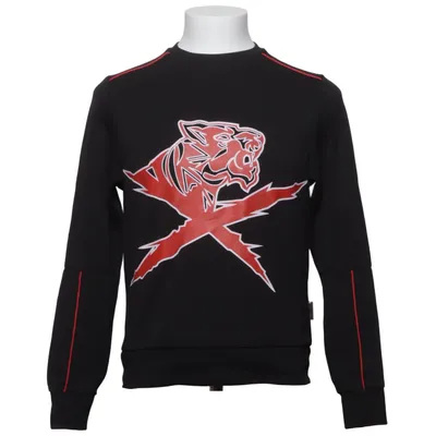 Sweatshirt (Noir) de Plein Sport Coton, Polyester