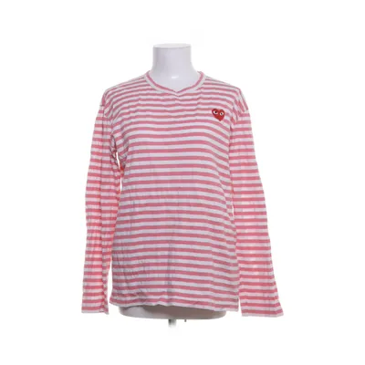 Långärmad t-shirt (Rosa, Vit) från Comme des Garçons PLAY Bomull