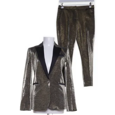 Kostym (Svart, Guldfärgad) från Karl Lagerfeld Bomull, Elastan, Polyester