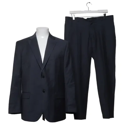 Suit (Gray) from Jean Carriére Polyester, Wool