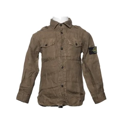 Shirt (Brown) from Stone Island Junior Linen