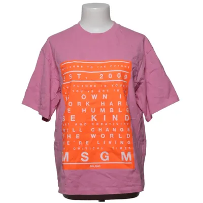 T-shirt (Pink) from MSGM Cotton