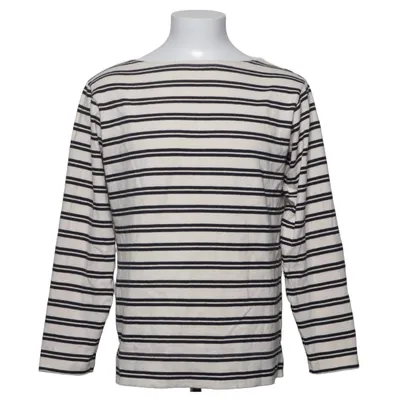 Long sleeve T-shirt (White, Blue) from Acne Studios Cotton