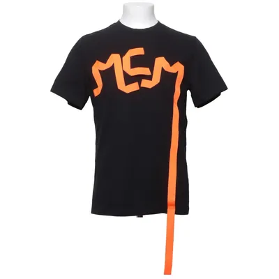 T-shirt (Noir, Orange) de MCM Coton