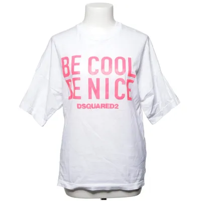 T-shirt (White, Pink) from Dsquared2 Cotton