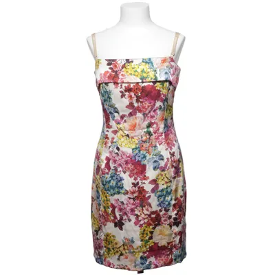 Klänning (Vit, Flerfärgad) från Dolce & Gabbana Elastan, Polyester, Silke