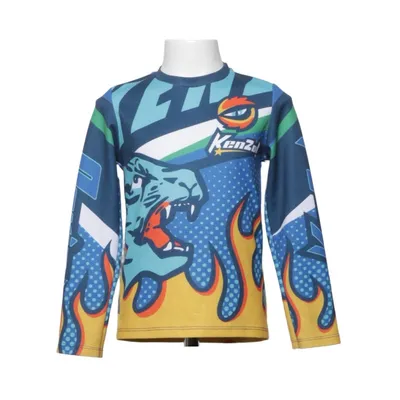Träningströja (Blå, Gul, Flerfärgad) från Kenzo Kids