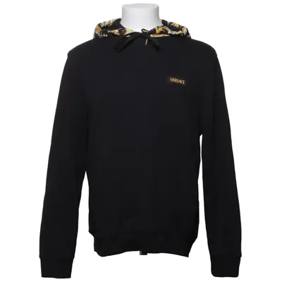 Huvtröja (Svart, Guldfärgad, Flerfärgad) från Versace Bomull, Elastan