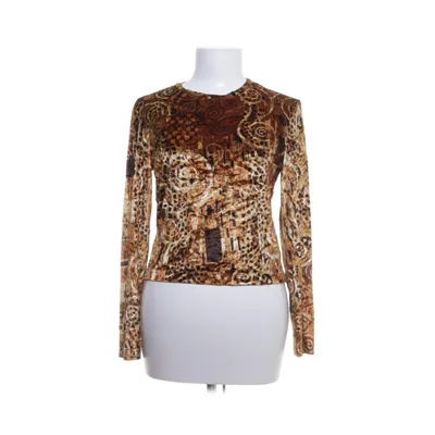 Blouse (Brown) from Kenzo Jungle Elastane, Acetate, Nylon