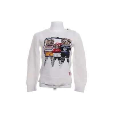Sweater (Hvid, Flerfarvet) fra Polo Ralph Lauren Bomuld, Uld