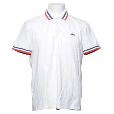 Poloshirt (Wit, Blauw, Rood) van Lacoste Katoen, Elastaan, Polyamide