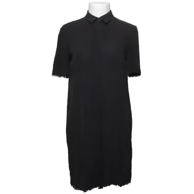 Robe chemise (Noir) de T by Alexander Wang Élasthane, Soie