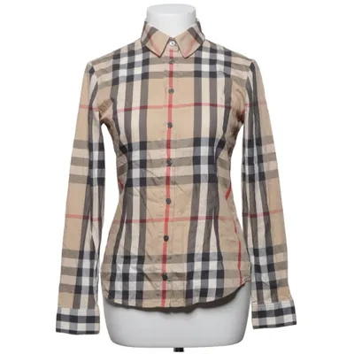 Skjorte (Beige, Sort, Rød) fra Burberry Brit Bomuld, Elastan