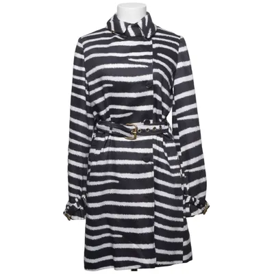 Frakke (Sort, Hvid) fra Stella McCartney Bomuld, Silke, Viscose, Uld