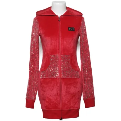 Hættetrøje (Rød) fra Philipp Plein Couture Bomuld, Modal, Polyester