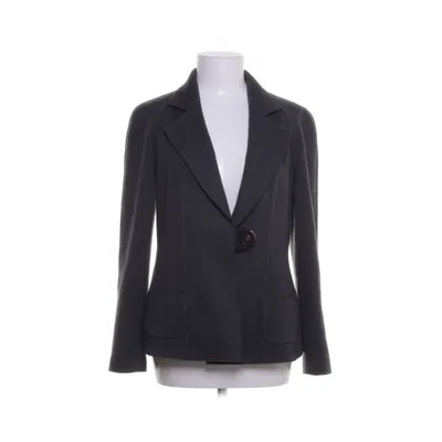 Blazer (Gray) from Giorgio Armani Silk, Wool