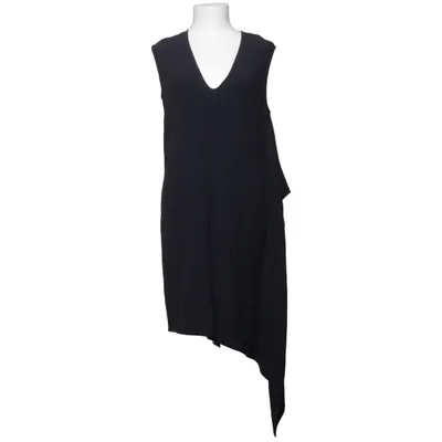 Robe (Bleu) de Helmut Lang Acétate, Soie, Viscose
