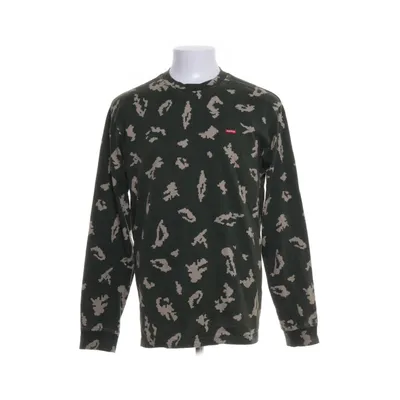 Lange mouwen shirt (Groen, Beige) van Supreme Katoen