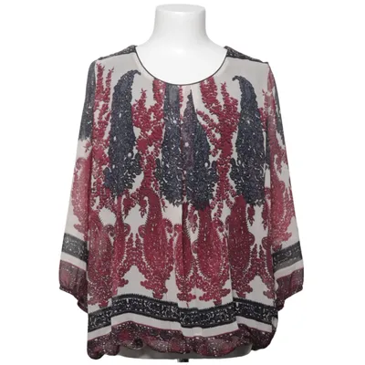 Blouse (Wit, Rood, Zwart) van Z.Biz Elastaan, Polyester, Viscose