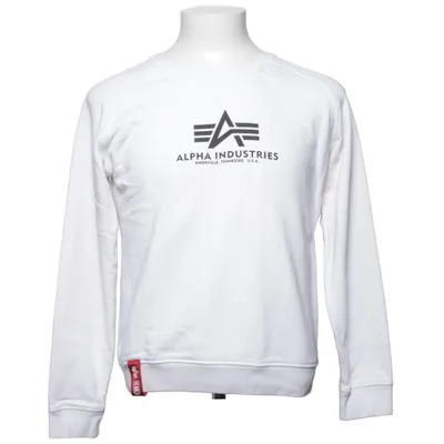 Sweatshirt (Blanc) de Alpha Industries Coton, Polyester