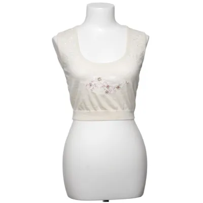 Crop top (Beige) fra Giambattista Valli Kashmir, Silke