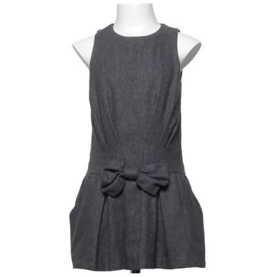 Robe (Gris) de Chloé Polyester, Viscose, Laine