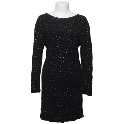 Robe de cocktail (Noir, Argent) de Jimmy Choo for H&M Viscose