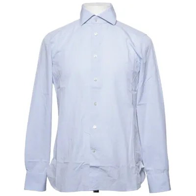 Chemise (Bleu) de Ermenegildo Zegna Coton