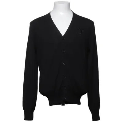 Cardigan (Zwart) van Versace Collection Wol