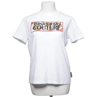 T-shirt (White, Multicolored) from Versace Jeans Couture Cotton