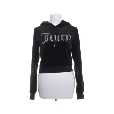 Huvtröja (Svart) från Juicy Couture Elastan, Polyester