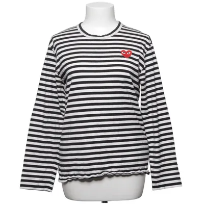 Långärmad t-shirt (Svart, Vit) från Comme des Garçons PLAY Bomull