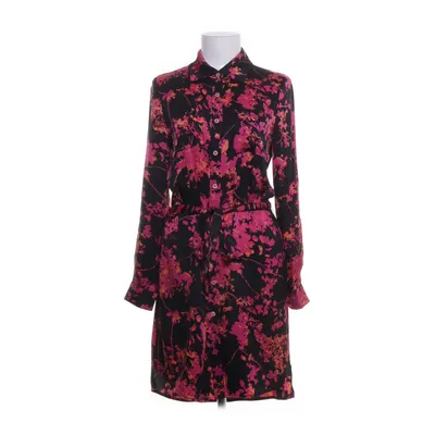 Skjortekjole (Sort, Pink, Orange, Flerfarvet) fra Diane von Furstenberg Elastan, Silke