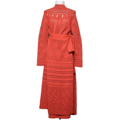 Robe portefeuille (Orange) de Proenza Schouler Coton, Polyester, Soie, Viscose