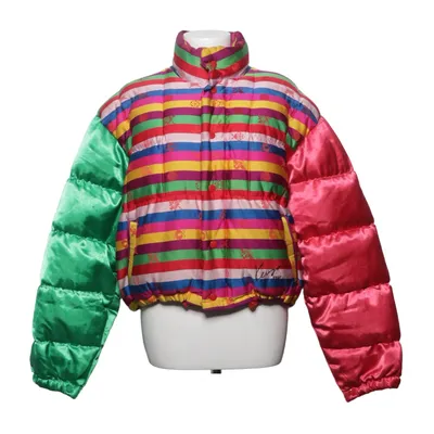 Down jacket (Multicolored) from Kenzo Jeans Down, Feather, Nylon, Polyester
