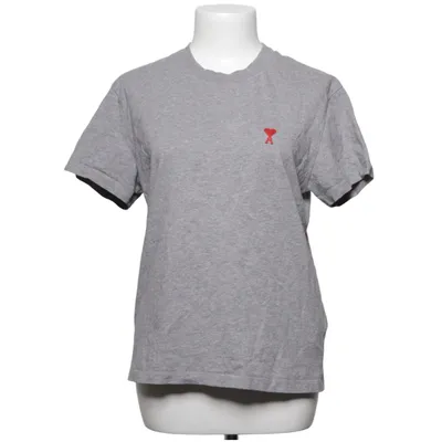 T-shirt (Gris) de AMI Élasthane, Coton biologique